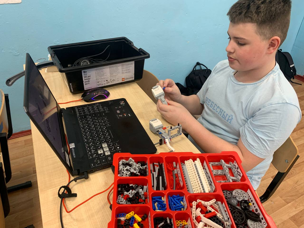 LEGO EV3 на базе Точки роста..